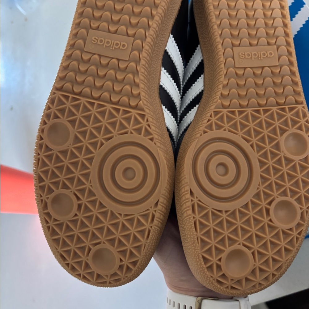 Adidas Samba Jane Black and White Sneakers - Picture 3 of 4